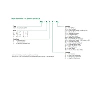 A97-W1N-AA NUMATICS/AVENTICS SEAL KIT NFPA CYLINDER<BR>A SERIES 8" BORE